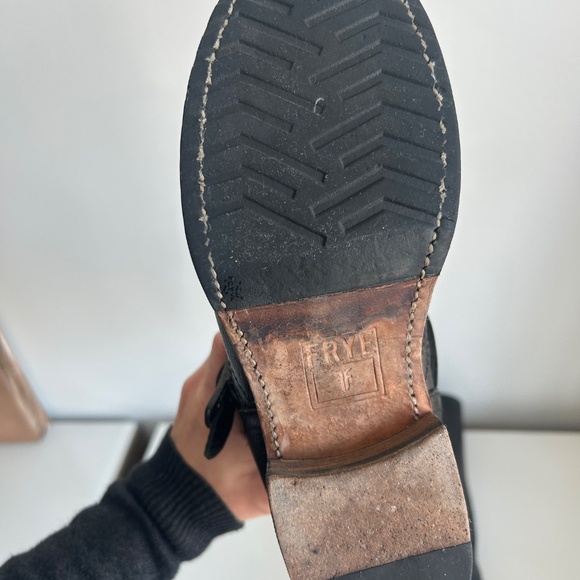 Frye Boots Leather Veronica Style sz 7 - Picture 4 of 8